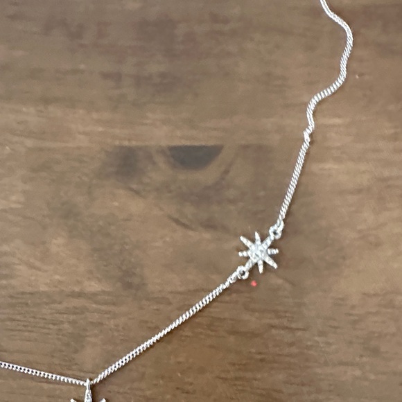 J. Crew Silver Starburst Necklace - Picture 5 of 6